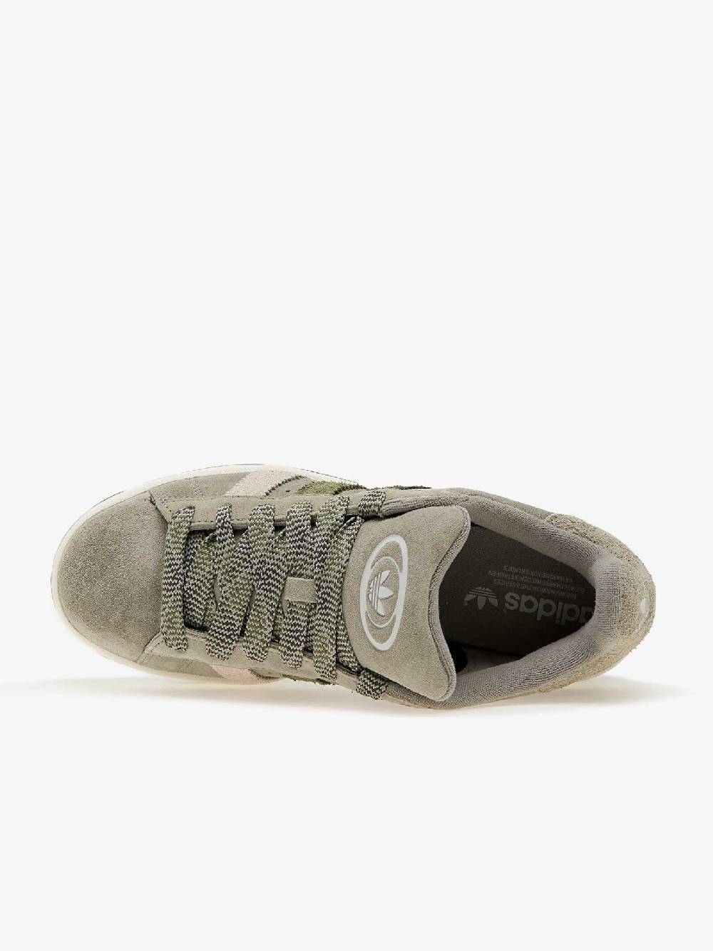 ADIDAS Sneakers Campus 00S IF1822 in pelle oliva/argento Limitato a 3 giorni