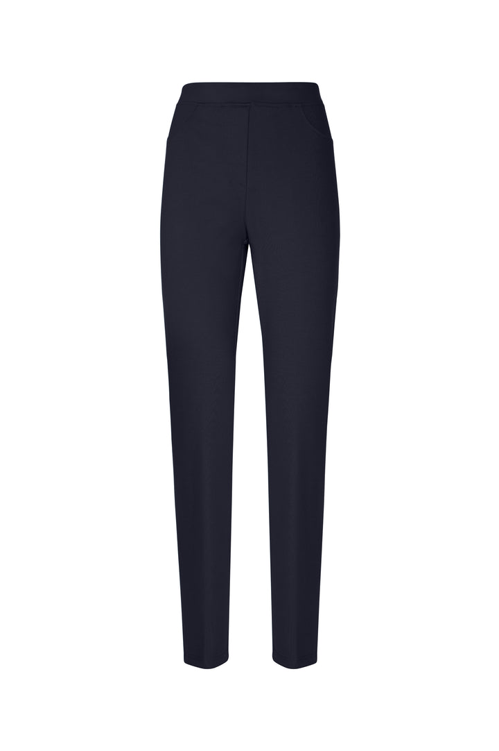 Oltre Tempo Pantalone dritto in punto milano con elastico in vita Acquista Ora