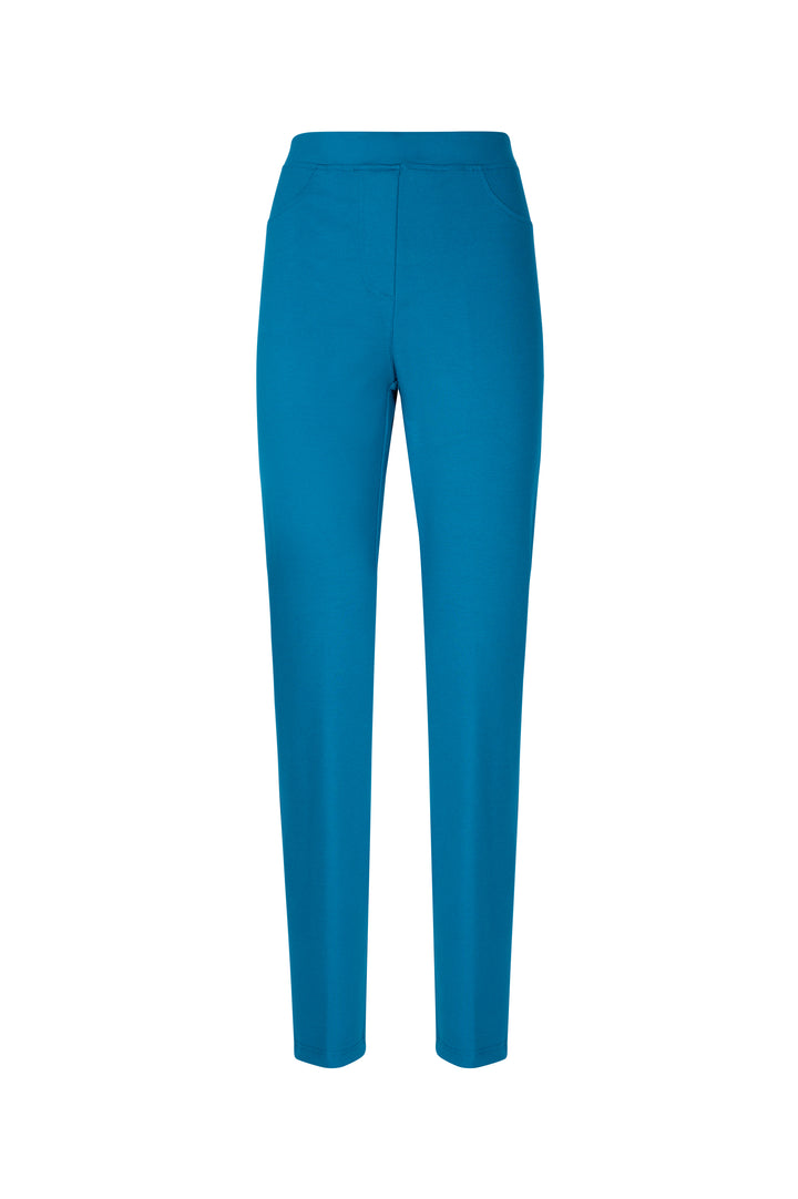 Oltre Tempo Pantalone dritto in punto milano con elastico in vita Acquista Ora
