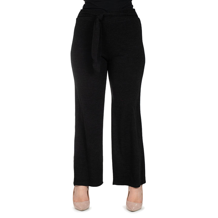 Oltre Tempo Pantalone in maglia con fusciacca Offerte esclusive
