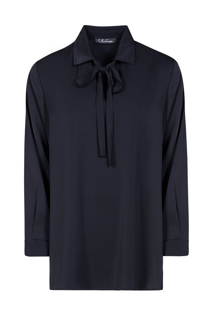 Oltre Tempo Camicia con colletto e fiocco Vendita