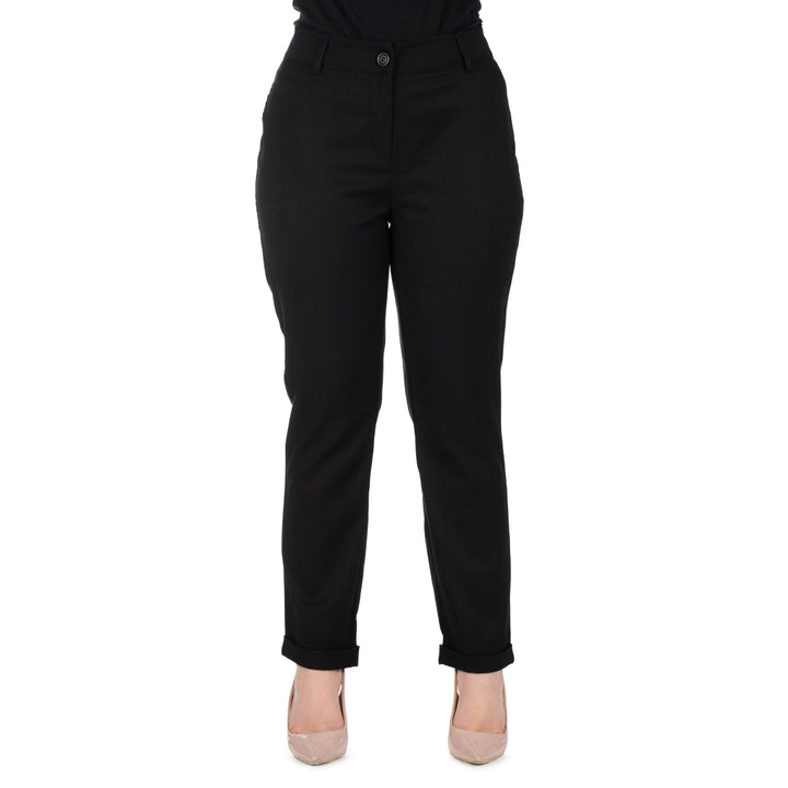 Oltre Tempo Pantalone un bottone con risvoltino Qualità Garantita