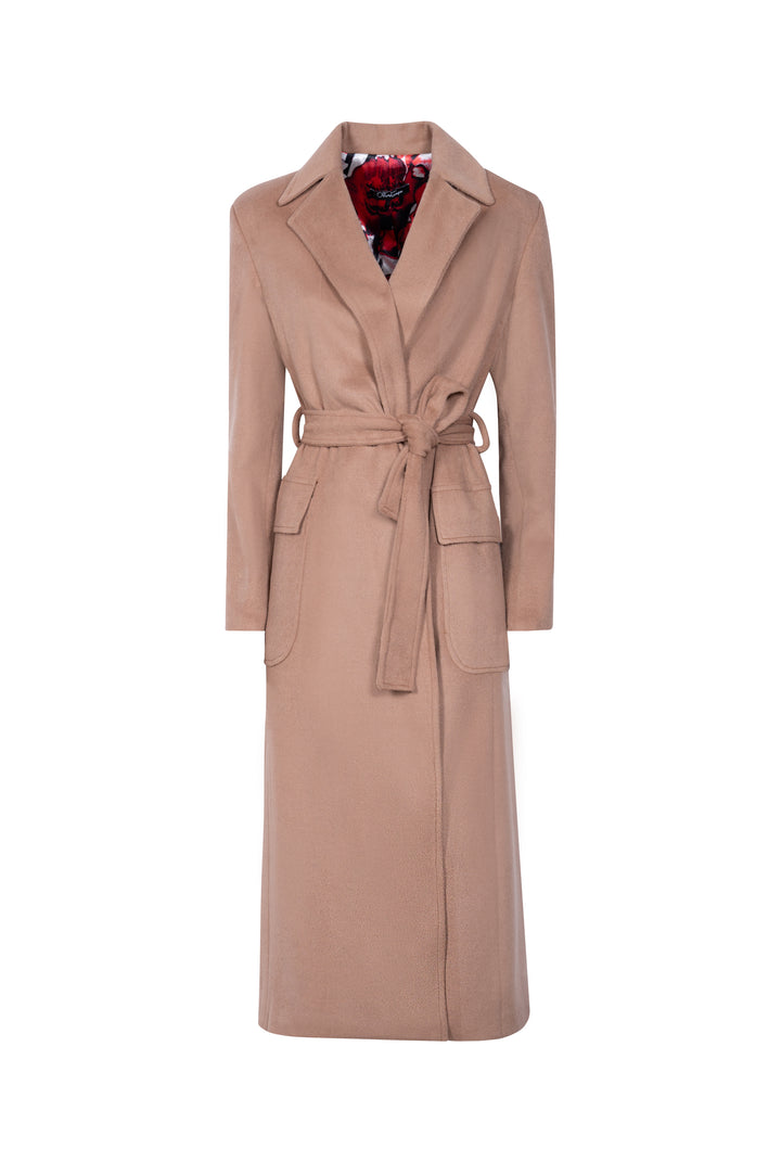 Oltre Tempo Cappotto in lana con tasche a toppa Negozi Online