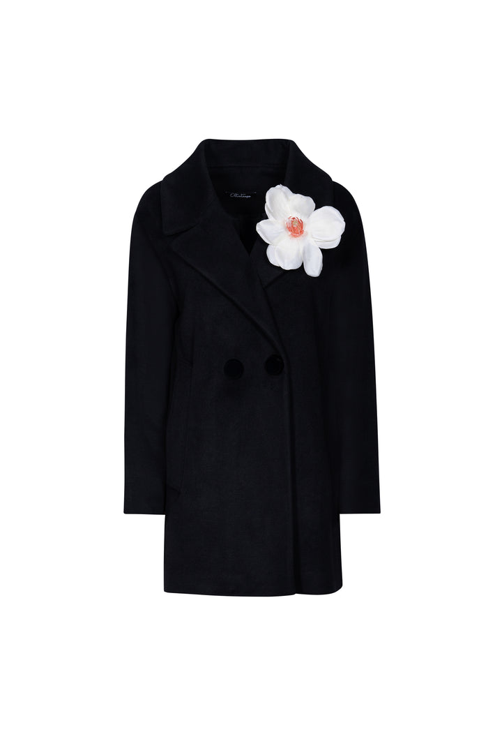 Oltre Tempo Cappotto in viscosa due bottoni Sottocosto