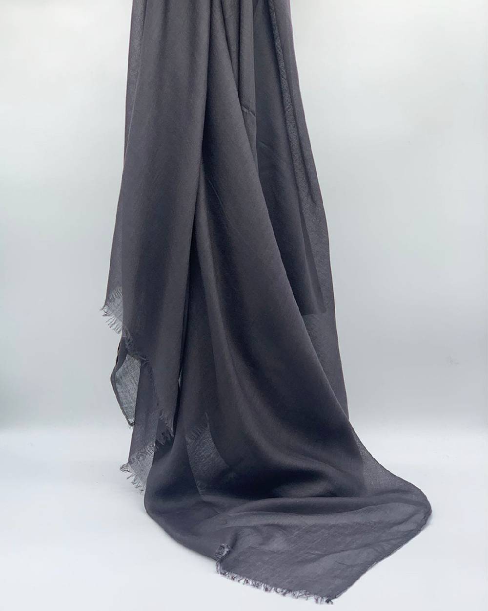 Ordi.to Accessori CAMILLA GRIGIO - Sciarpa tinta unita Modal e Cashmere Prezzo Ridotto