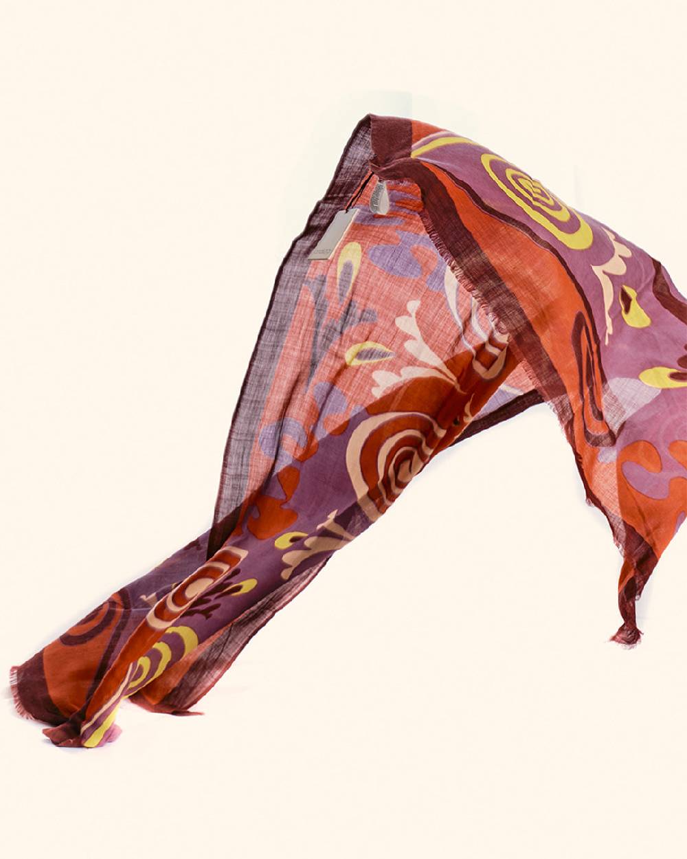 Ordi.to Accessori AMSTERDAM ROSSA - Sciarpa Unisex in lana Saldi Di Fabbrica
