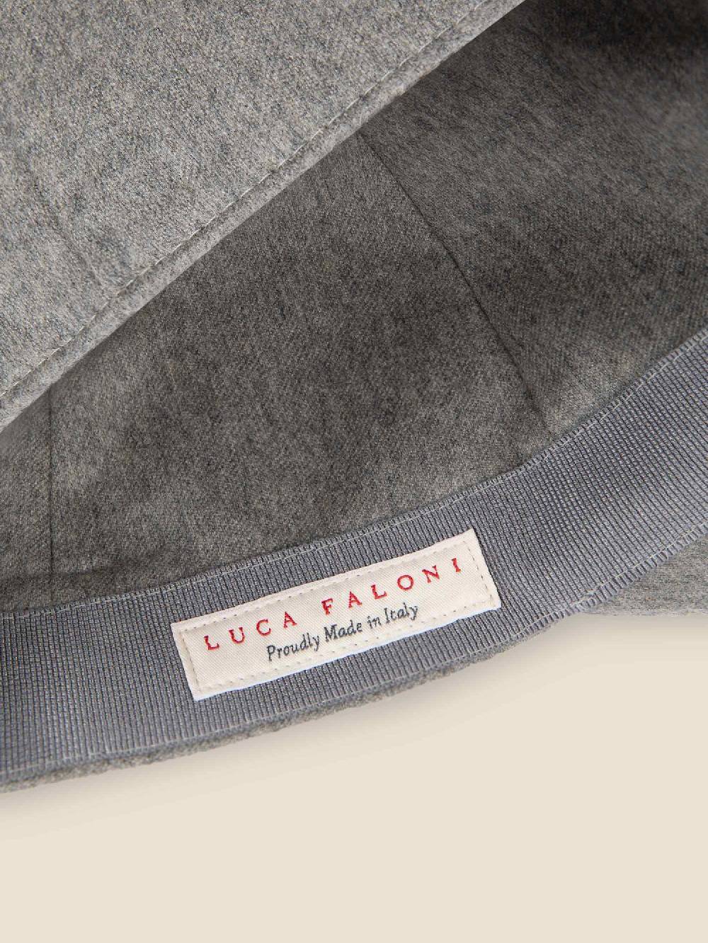 Luca Faloni Cappellino da baseballCashmere Presa