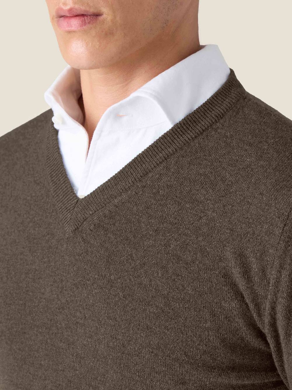 Luca Faloni V Neck2-Ply Cashmere 2025