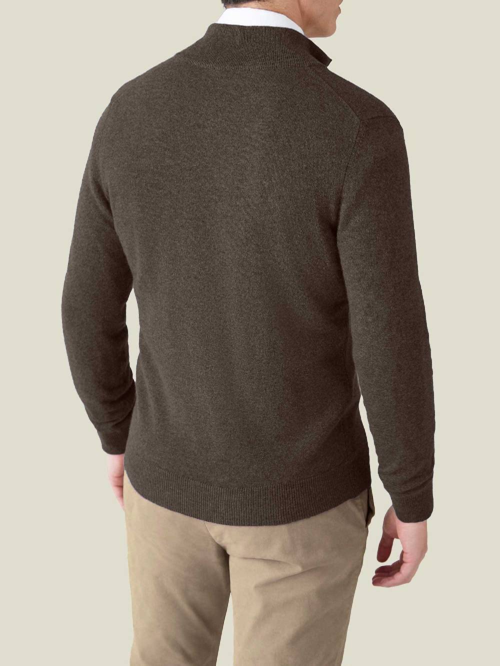 Luca Faloni Zip Cardigan2-Ply Cashmere Novità