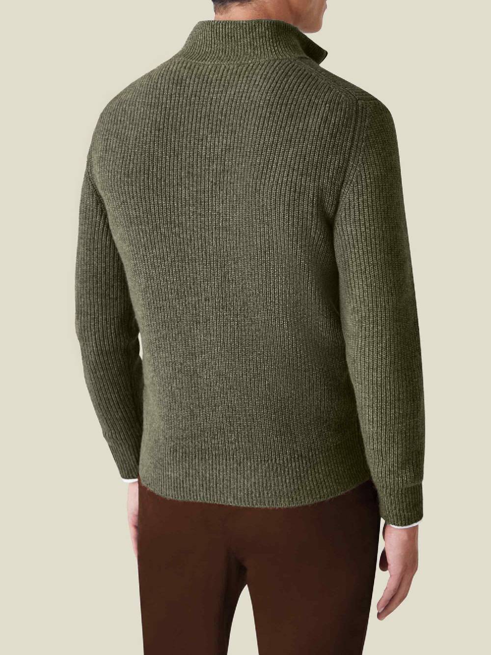 Luca Faloni Zip Cardigan4-Ply Cashmere Economico