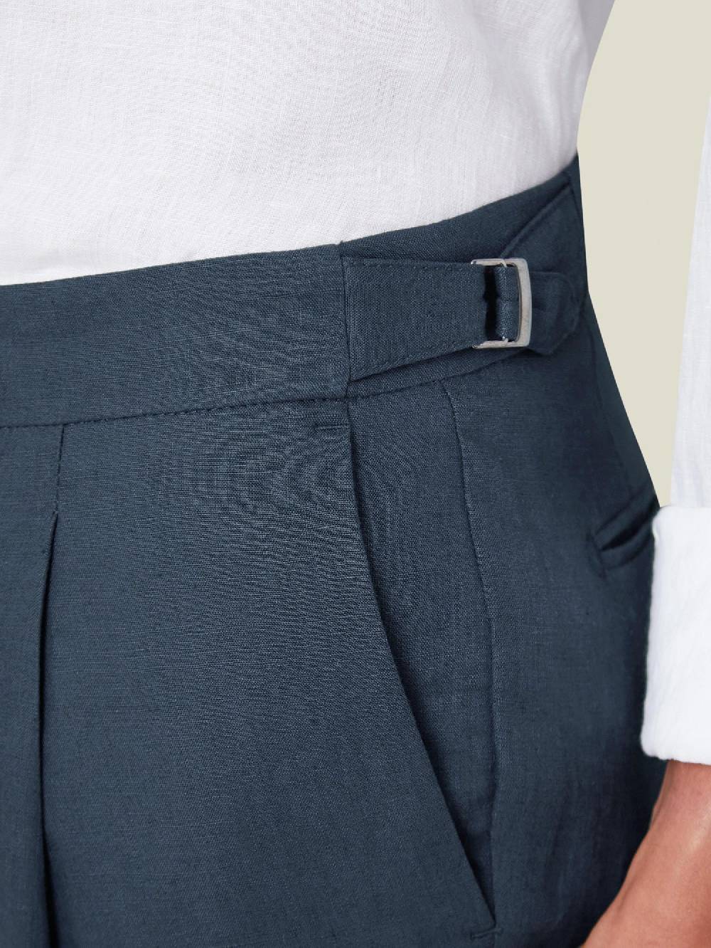 Luca Faloni Elegant TrousersLinen Ultimo giorno