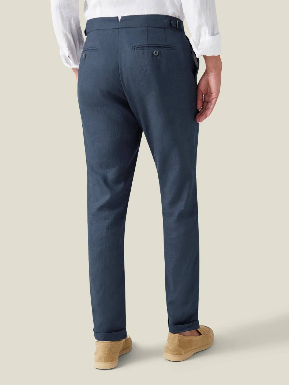 Luca Faloni Elegant TrousersLinen Ultimo giorno