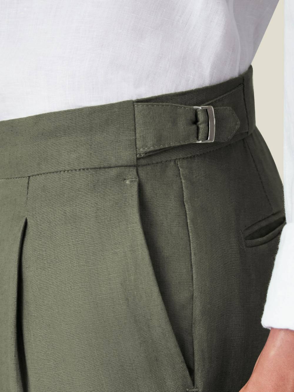 Luca Faloni Elegant TrousersLinen Italy