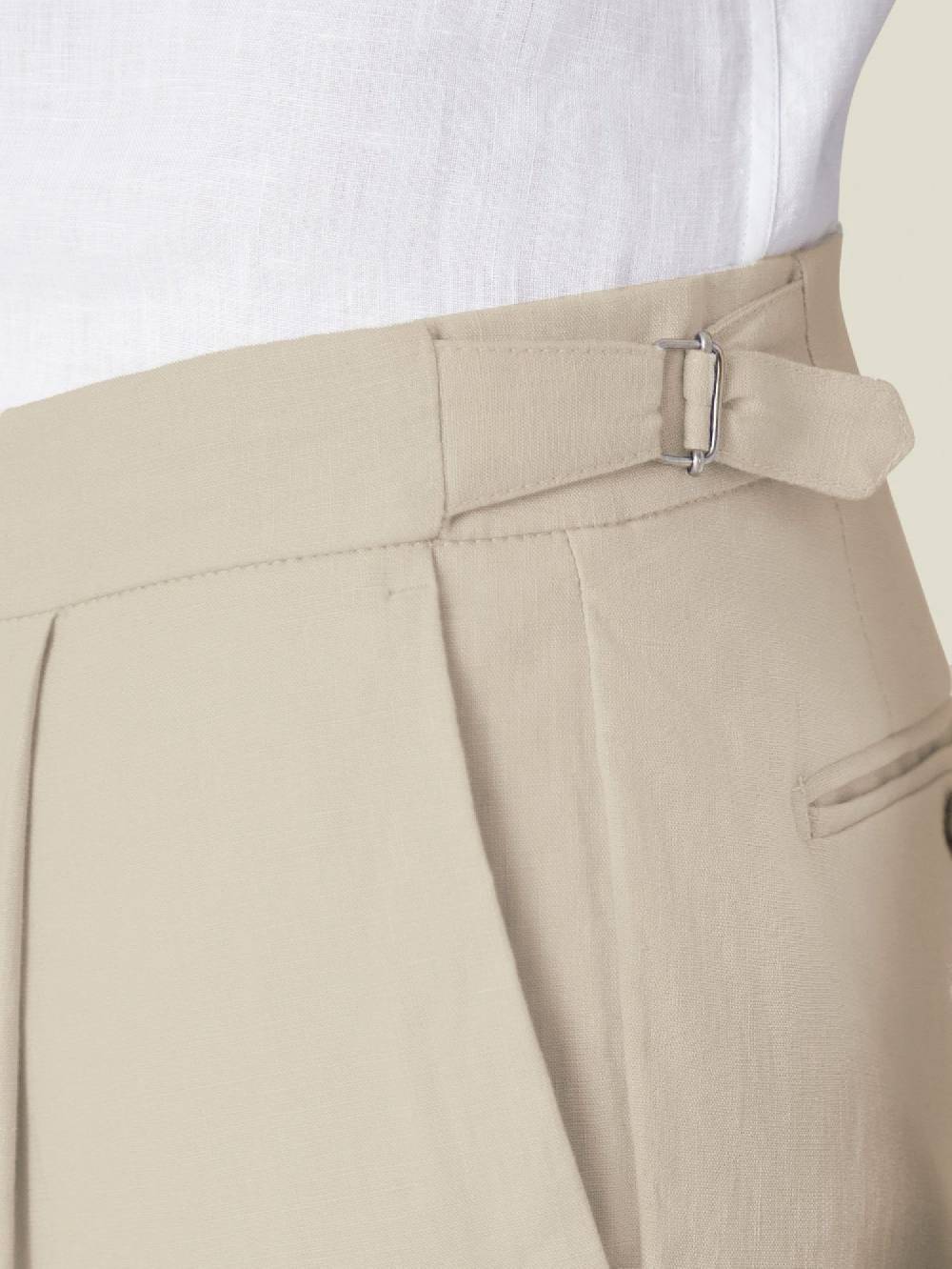 Luca Faloni Elegant TrousersLinen Italia