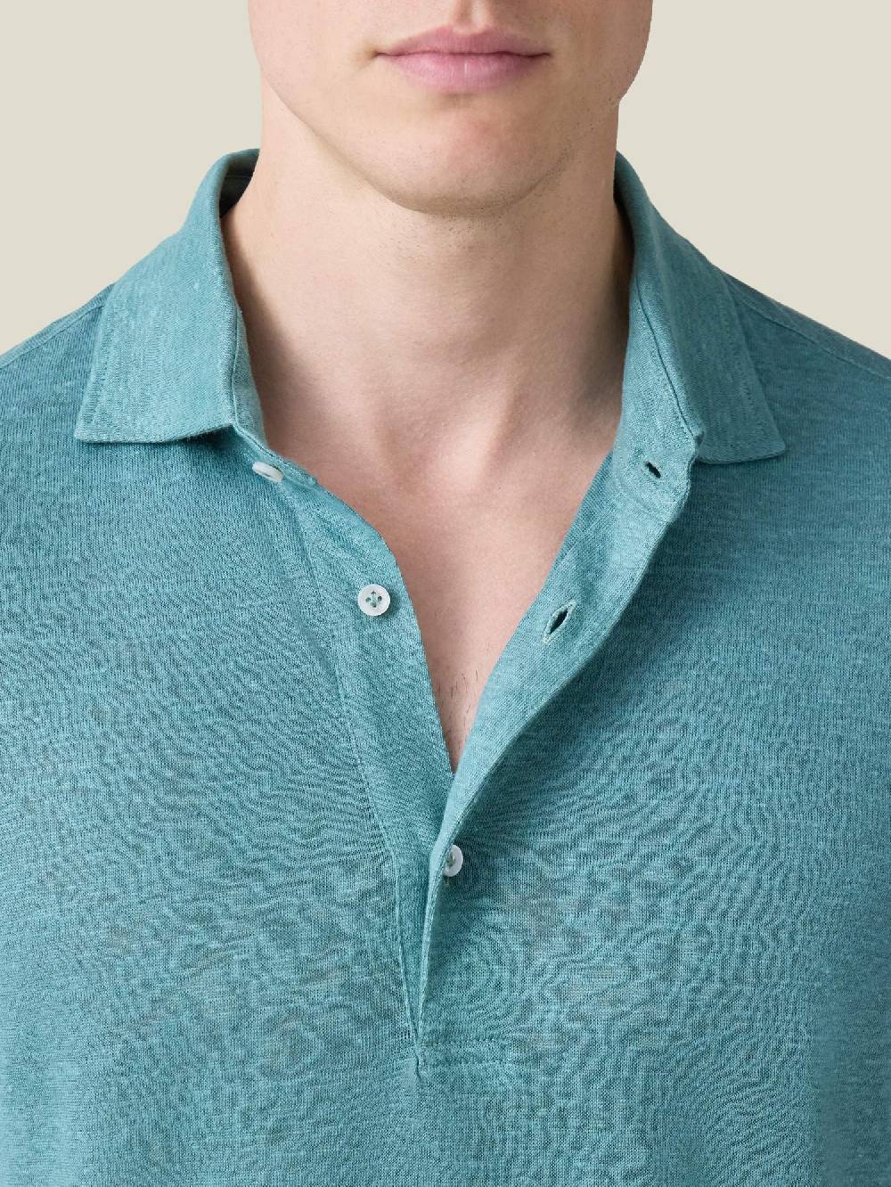 Luca Faloni Elba PoloLinen Jersey Negozi Online
