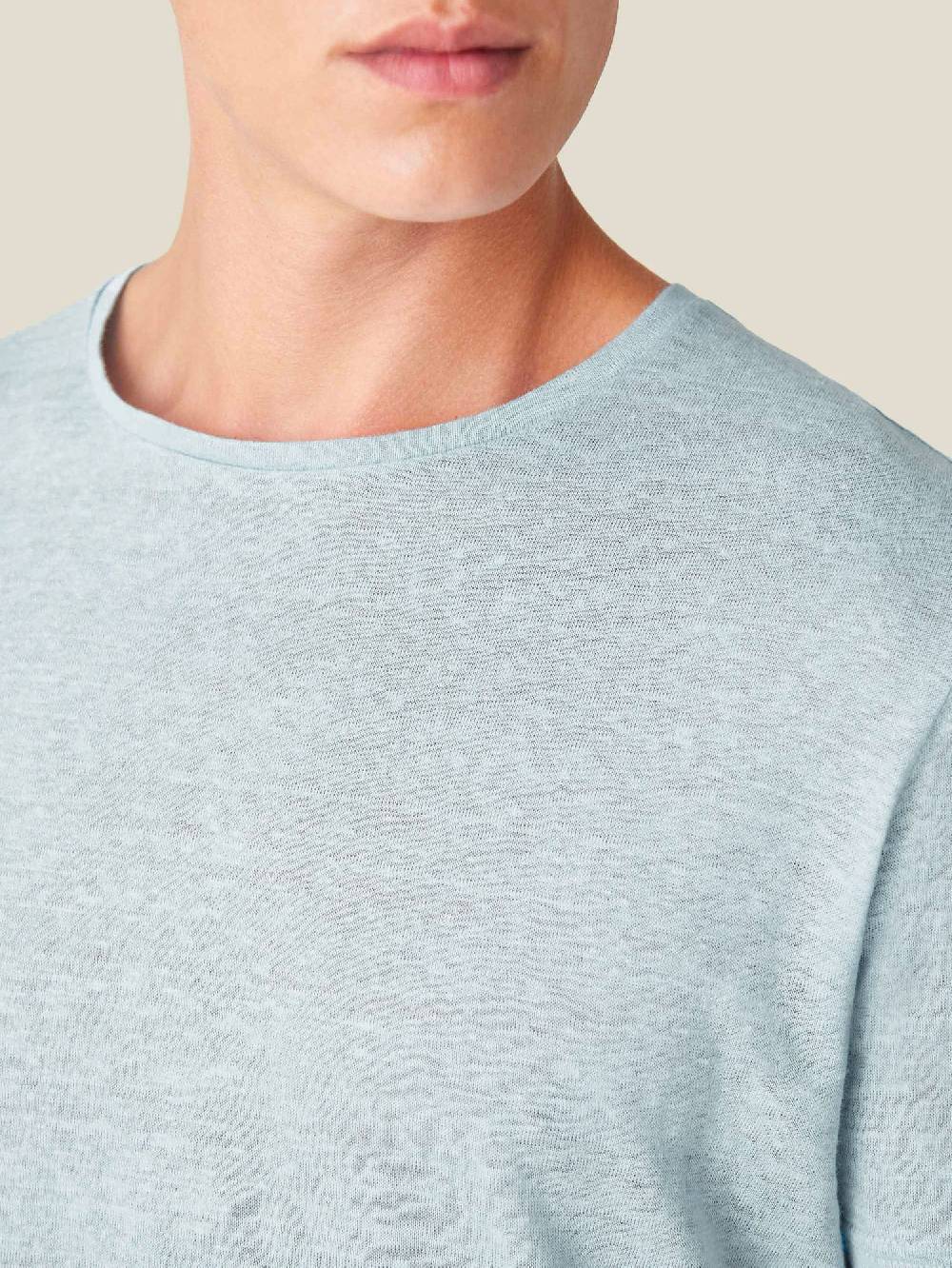 Luca Faloni T-ShirtJersey di Lino Acquista Ora
