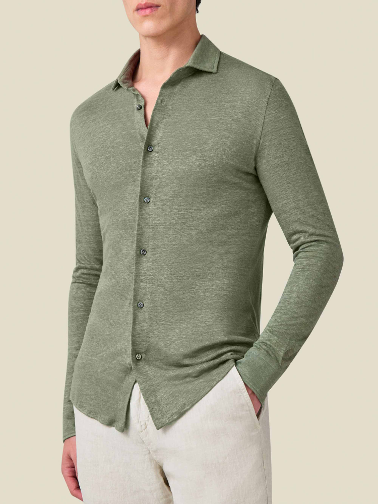 Luca Faloni CamiciaJersey di Lino