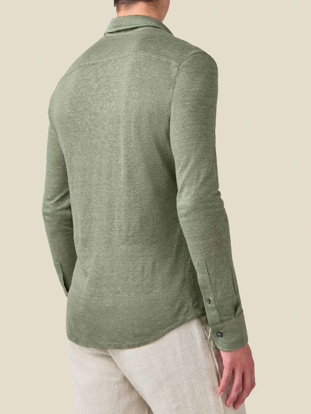 Luca Faloni CamiciaJersey di Lino Sottocosto