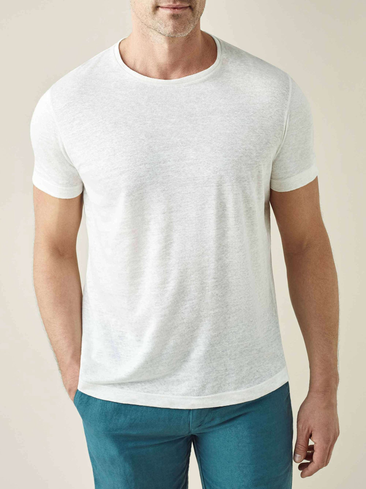 Luca Faloni T-ShirtJersey di Lino