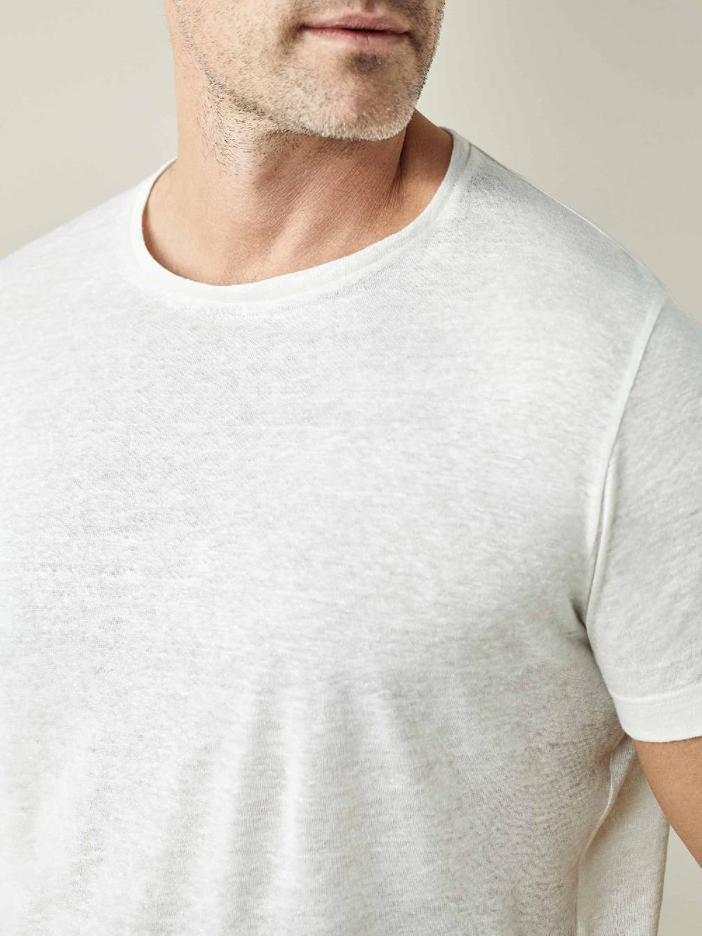 Luca Faloni T-ShirtJersey di Lino Presa
