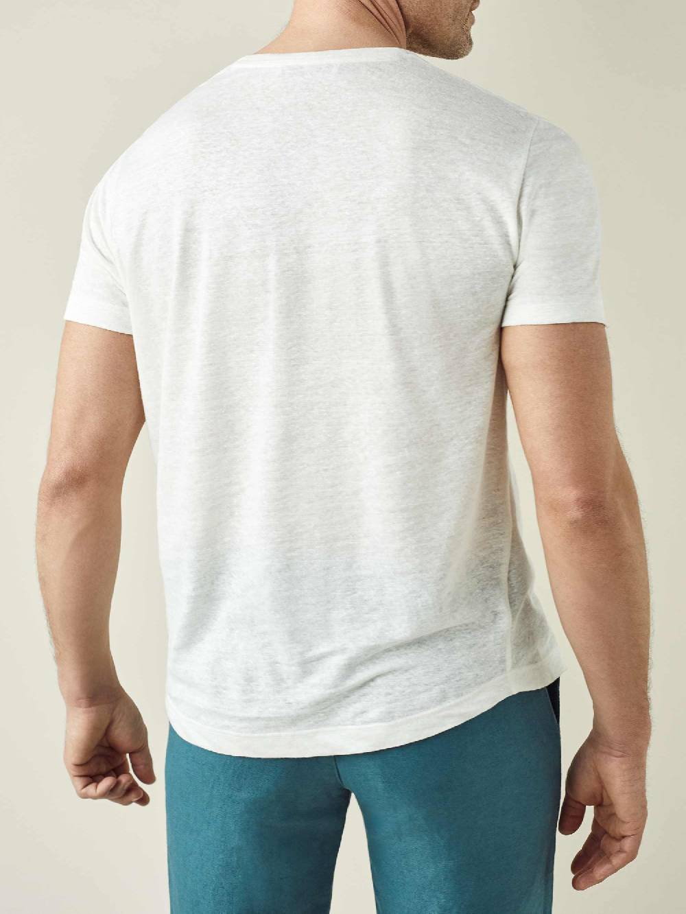 Luca Faloni T-ShirtJersey di Lino Presa