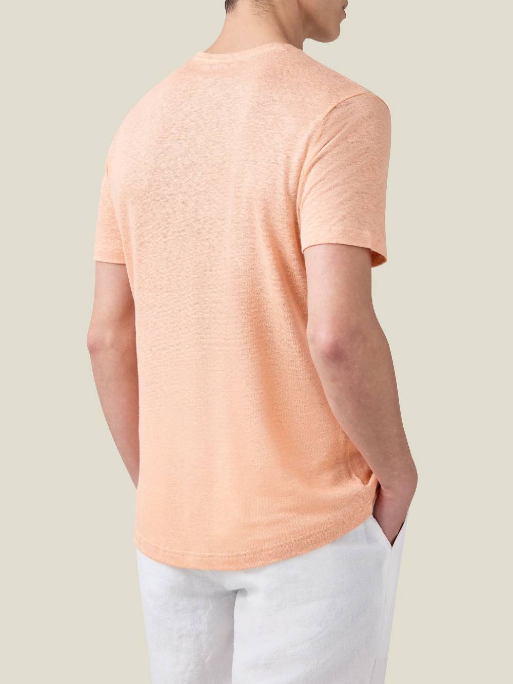 Luca Faloni T-ShirtJersey di Lino Sconto