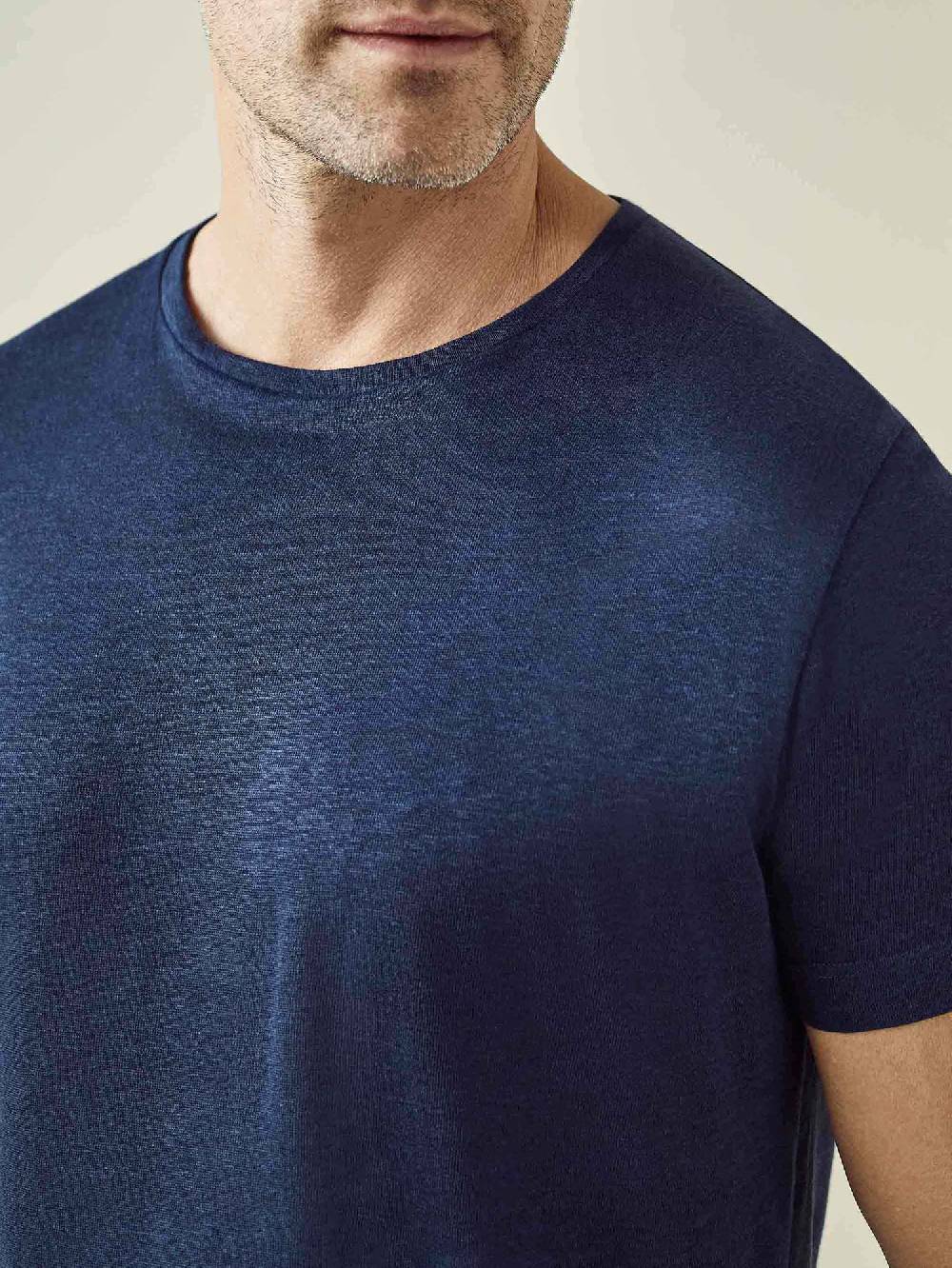 Luca Faloni T-ShirtJersey di Lino Outlet