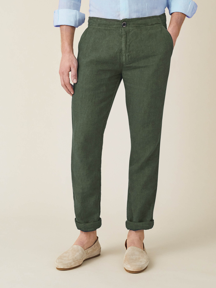 Luca Faloni Lipari PantaloniLino
