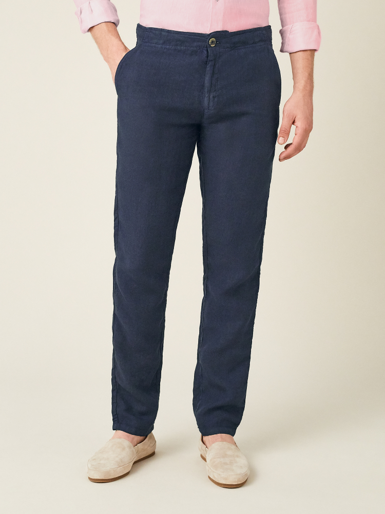 Luca Faloni Lipari PantaloniLino