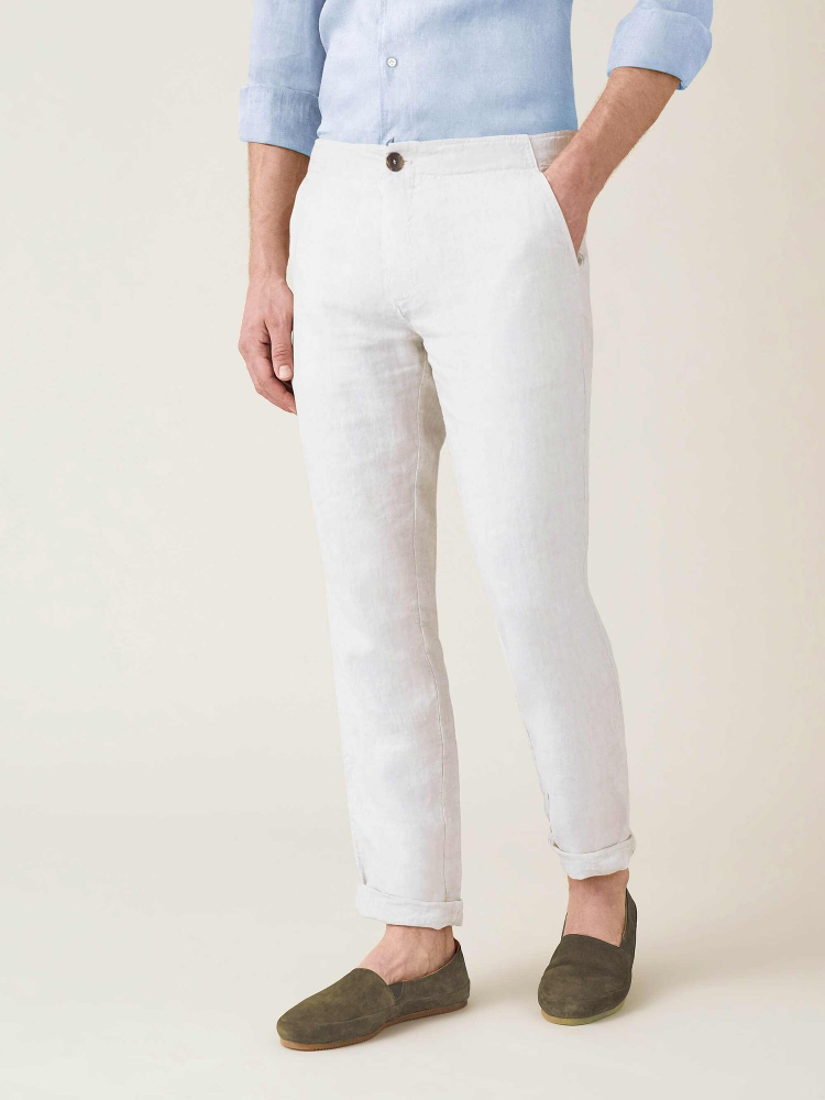 Luca Faloni Lipari PantaloniLino