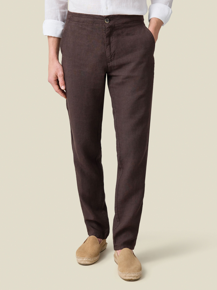 Luca Faloni Lipari PantaloniLino