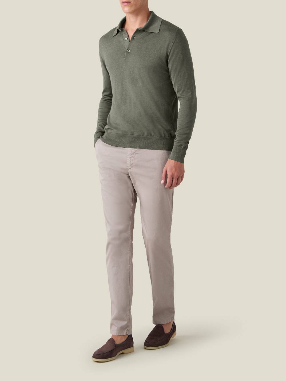 Luca Faloni Knitted PoloSeta-Cashmere Fino Al -60%