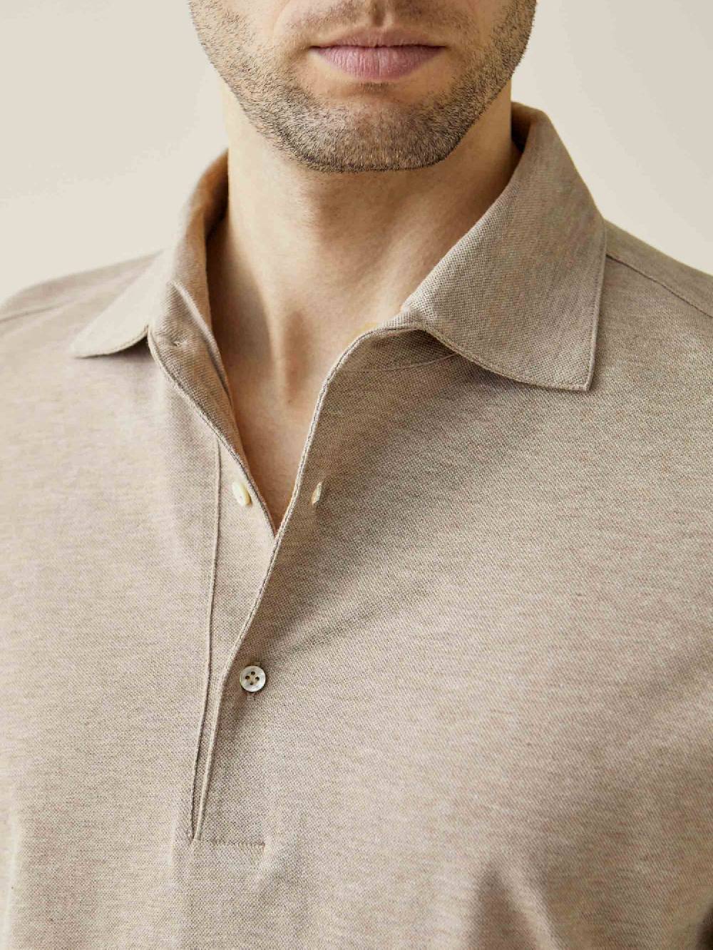 Luca Faloni Brera Polo Piqué di cotone Shopping Online