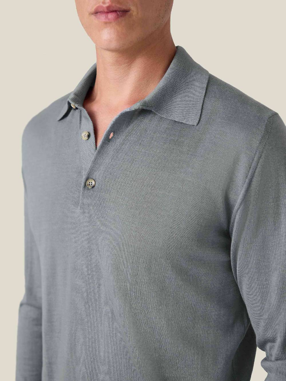 Luca Faloni Knitted PoloSeta-Cashmere Convenienza
