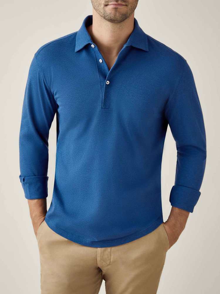 Luca Faloni Brera Polo Piqué di cotone