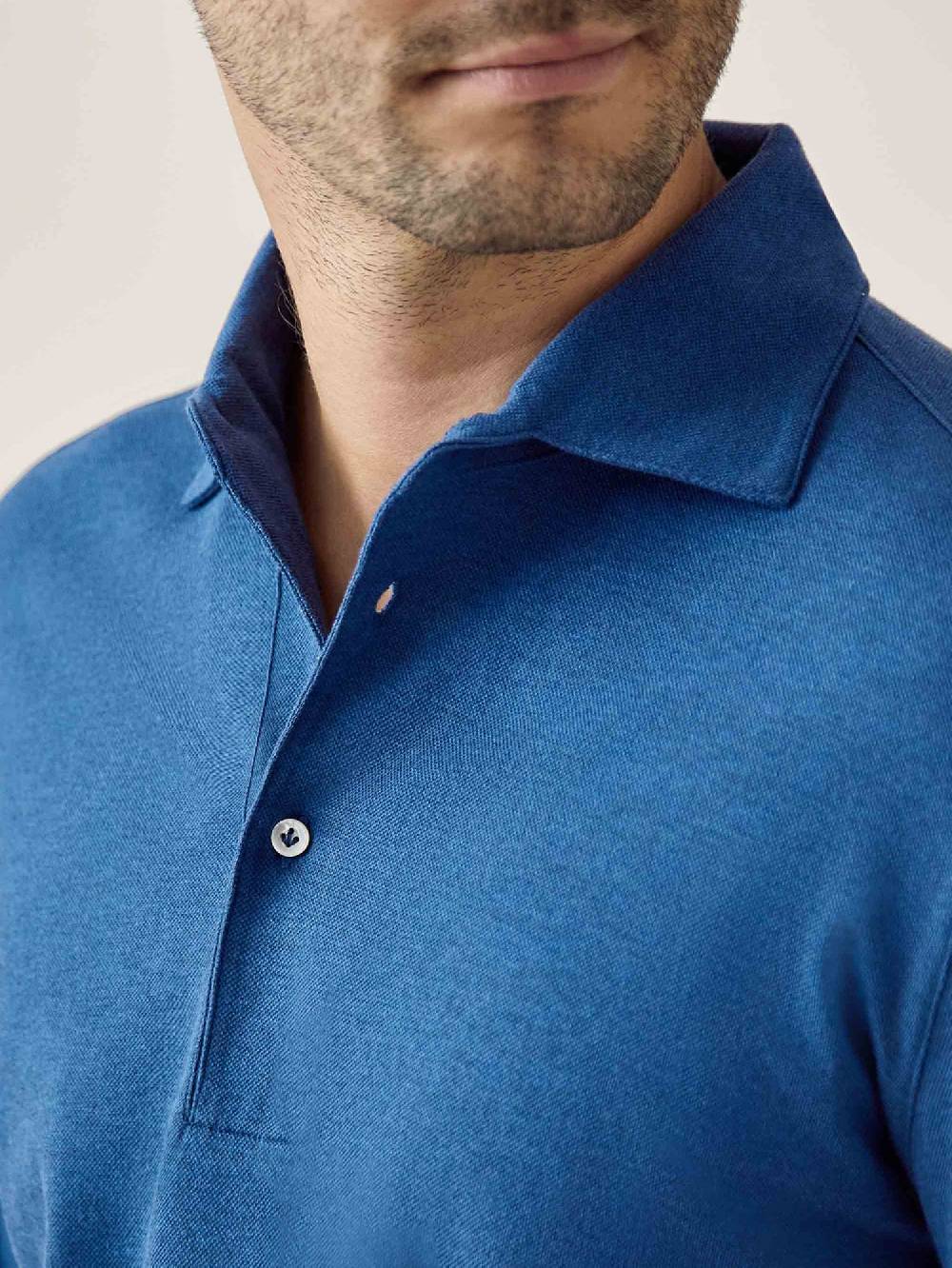 Luca Faloni Brera Polo Piqué di cotone Novità