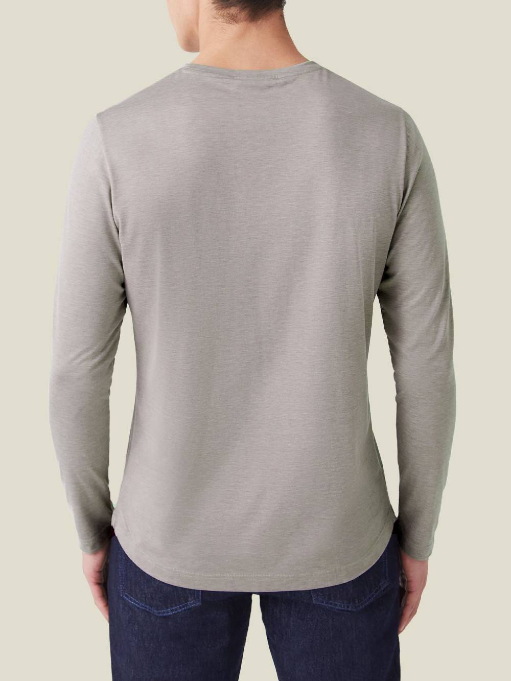 Luca Faloni T-Shirt Maniche LungheSeta Cotone Ultimo giorno
