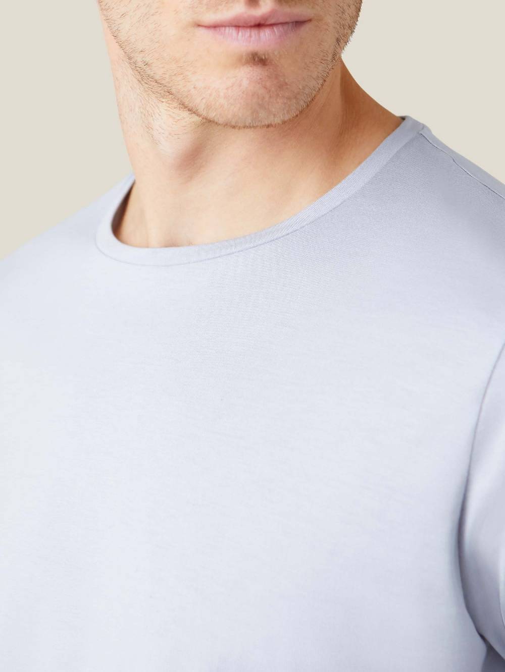 Luca Faloni T-Shirt Maniche LungheSeta Cotone Economico