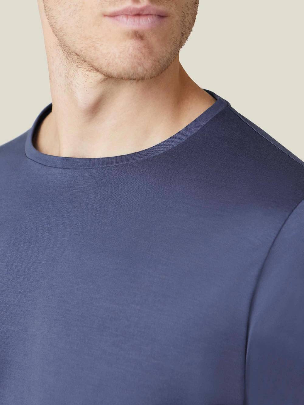 Luca Faloni T-Shirt Maniche LungheSeta Cotone Online