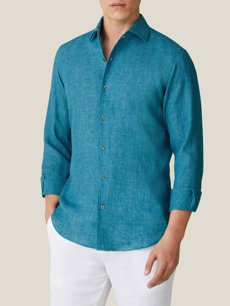 Luca Faloni Camicia PortofinoLino