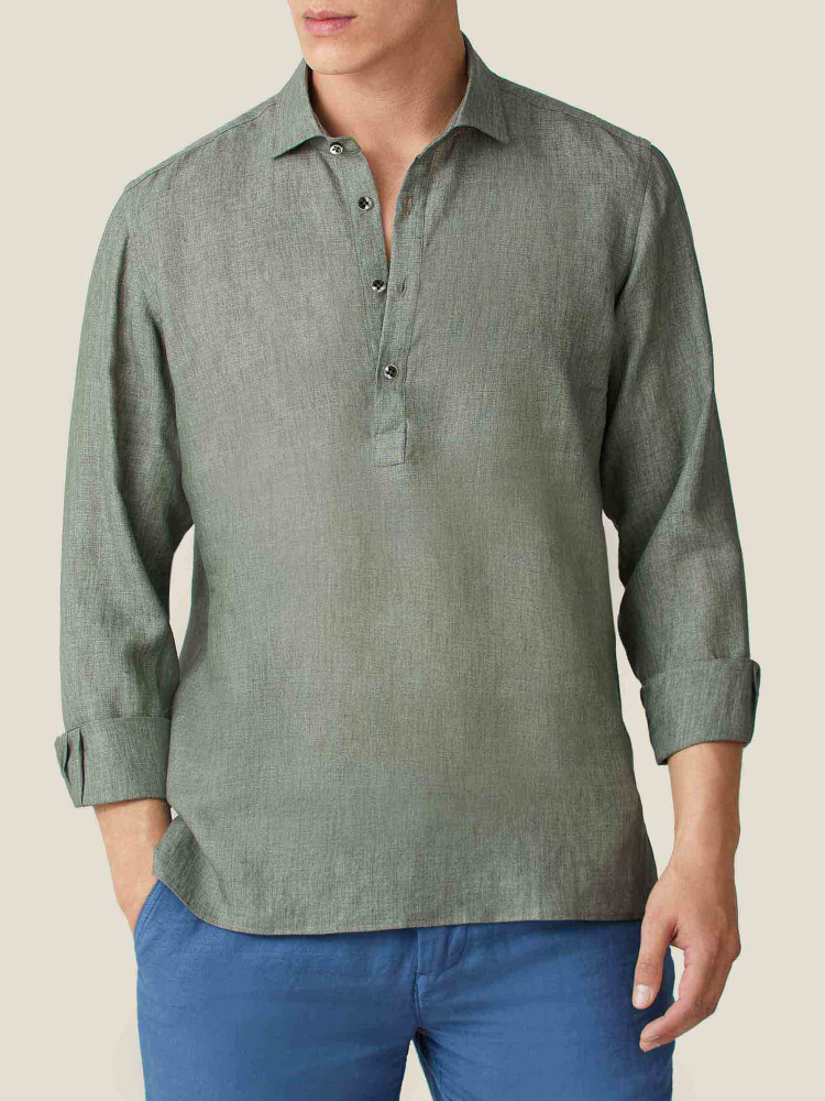 Luca Faloni Camicia RavelloLino