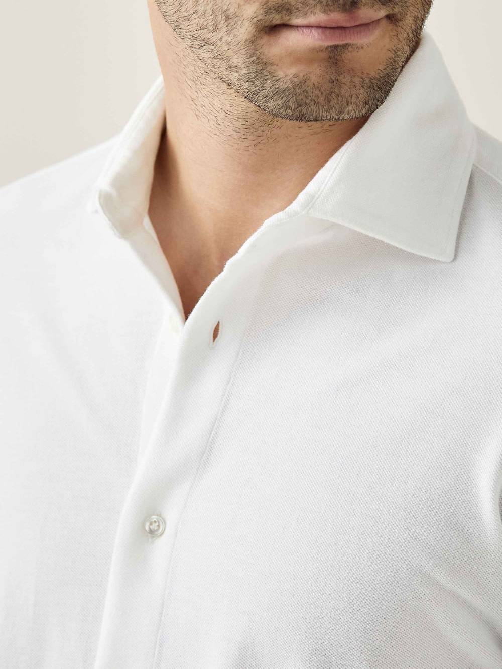 Luca Faloni Camicia SienaCotone Piqué Online