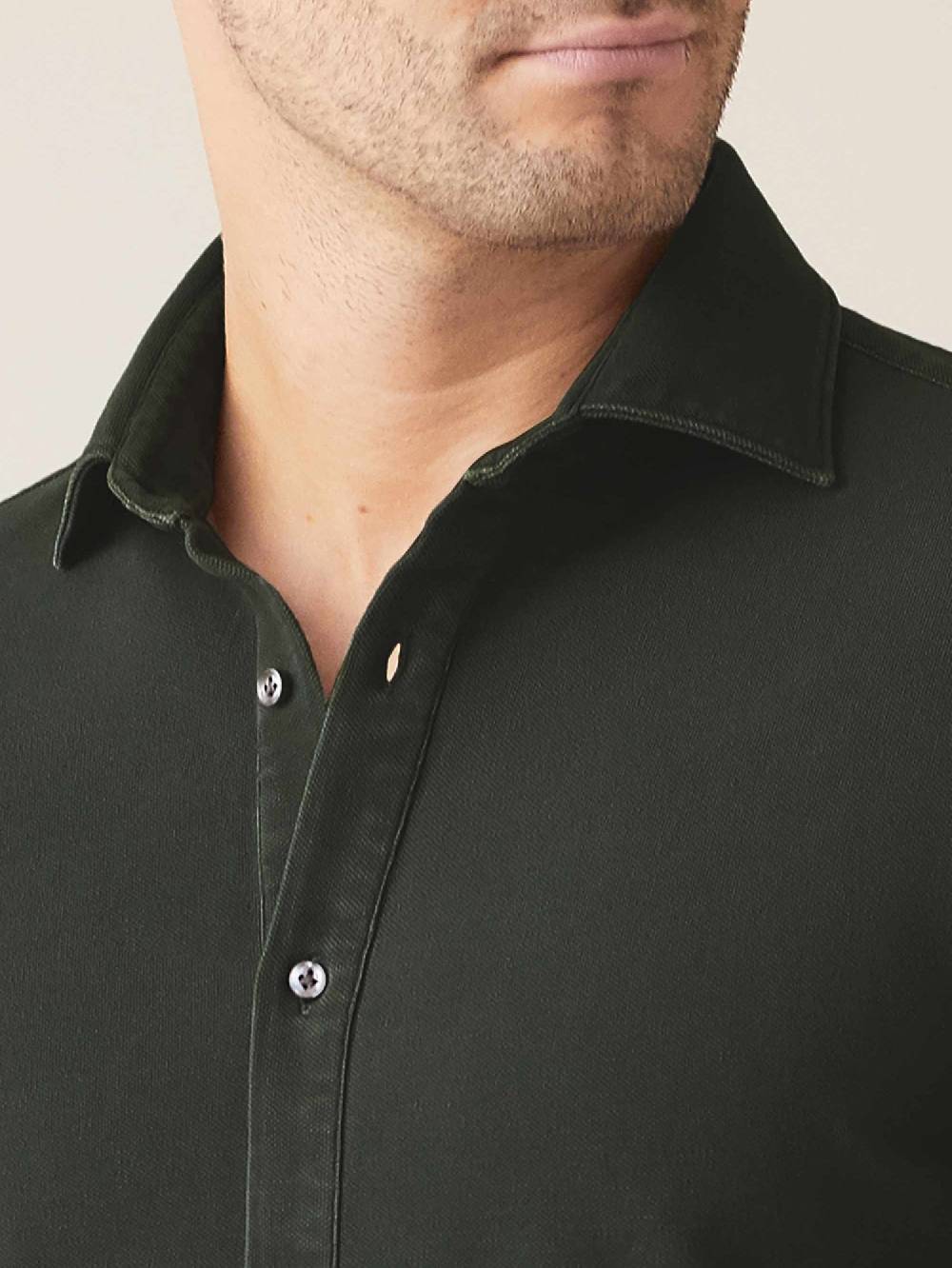 Luca Faloni Camicia SienaCotone Piqué Outlet
