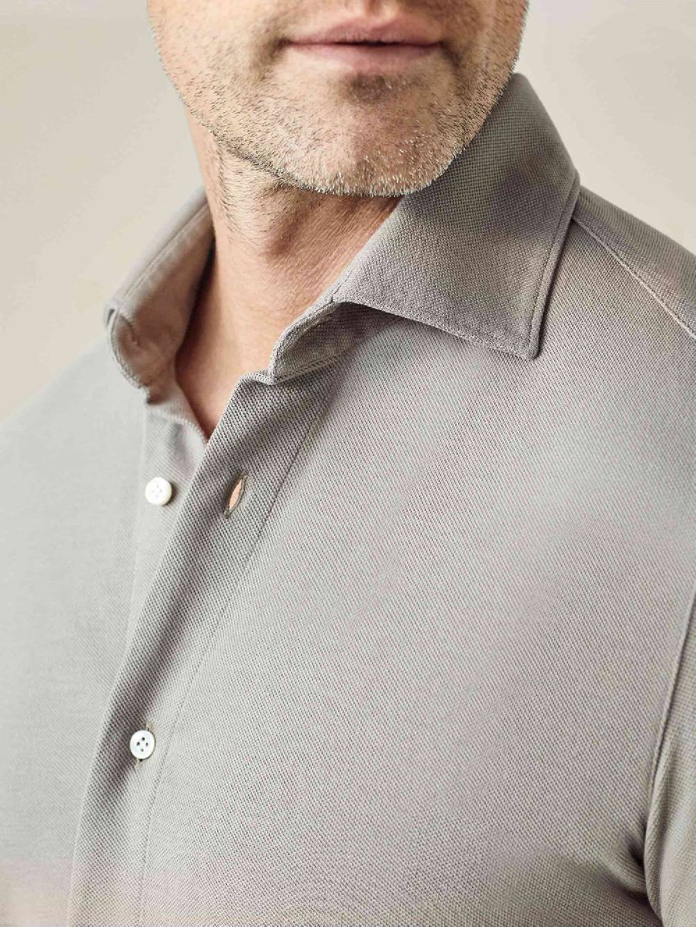 Luca Faloni Camicia SienaCotone Piqué Saldi
