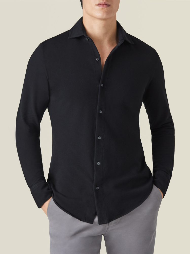 Luca Faloni Camicia SienaCotone Piqué