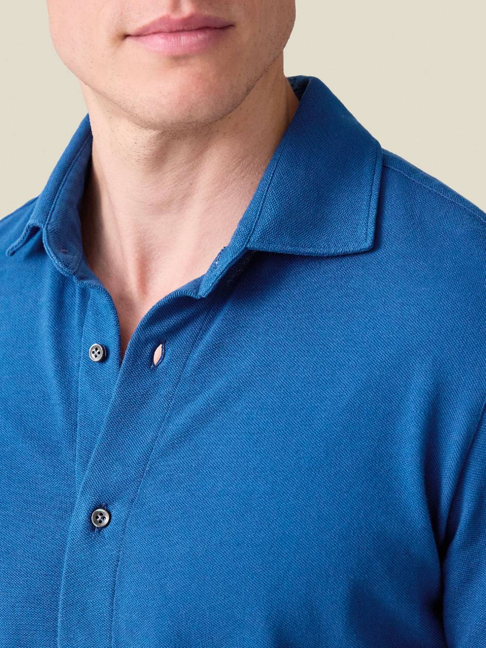 Luca Faloni Camicia SienaCotone Piqué Vendita Calda