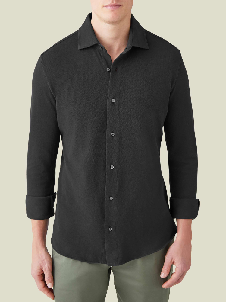 Luca Faloni Camicia SienaCotone Piqué