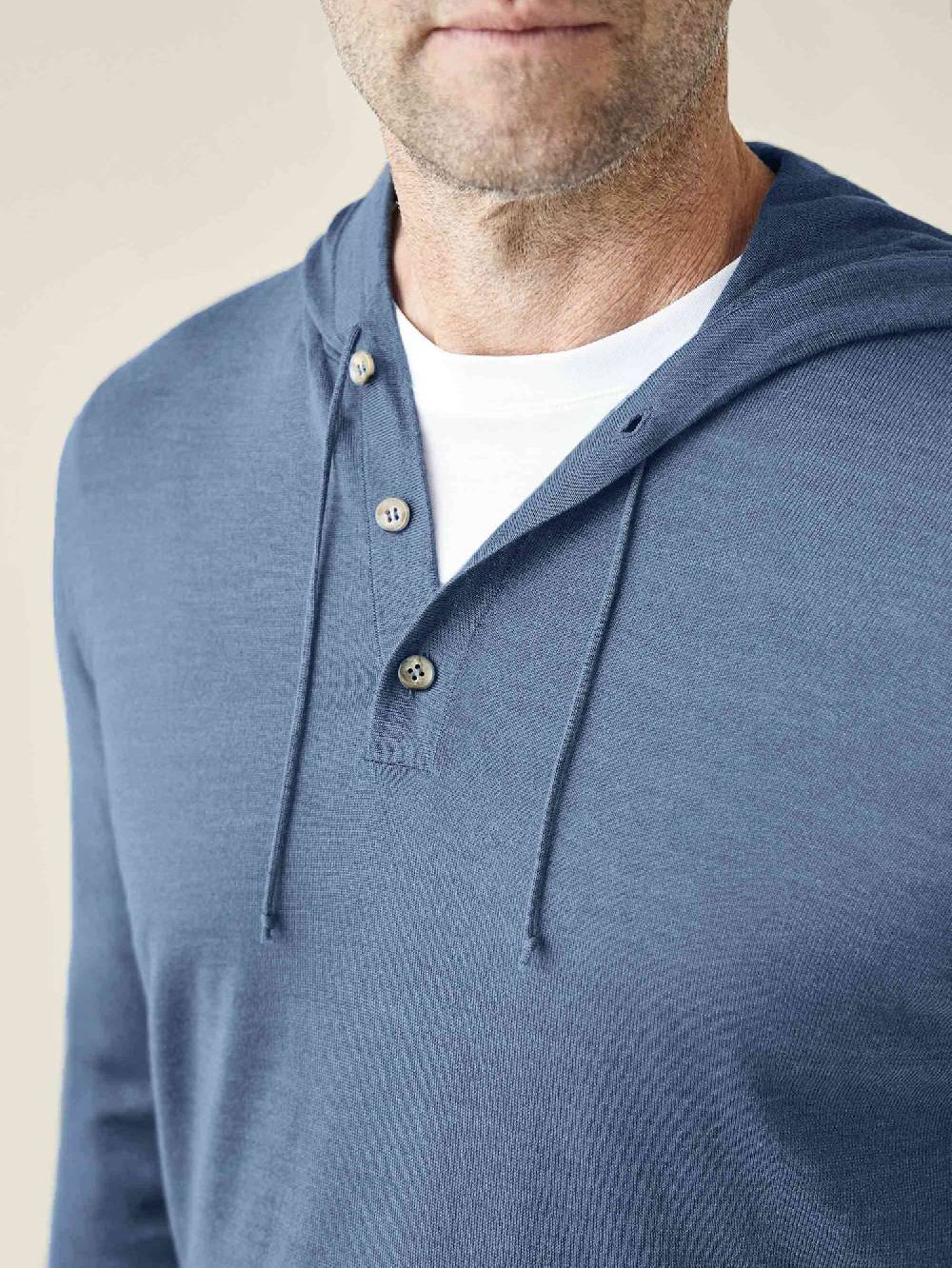 Luca Faloni Felpa con cappuccioSeta-Cashmere Qualità