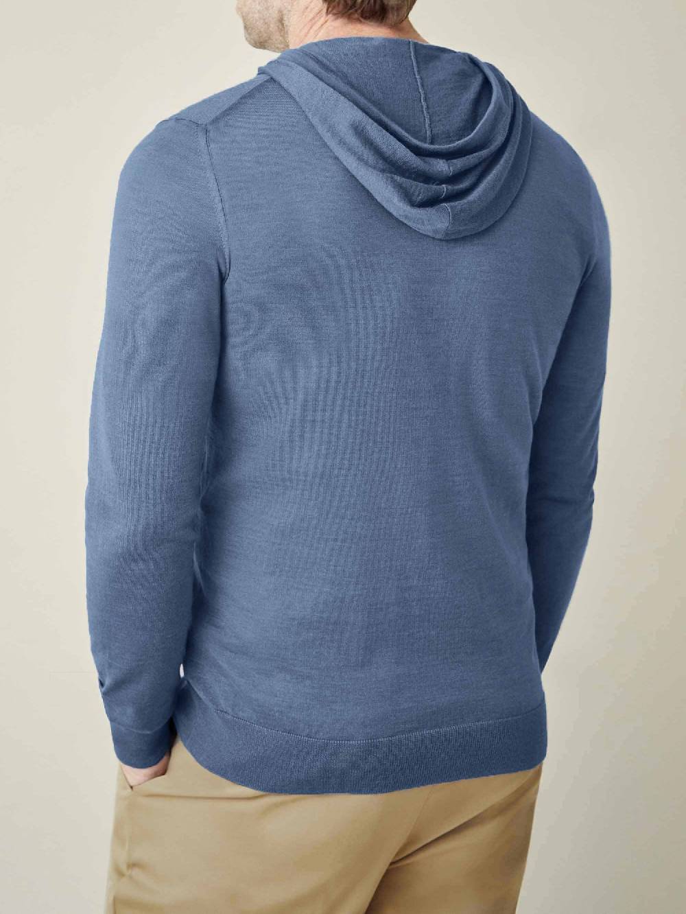 Luca Faloni Felpa con cappuccioSeta-Cashmere Qualità