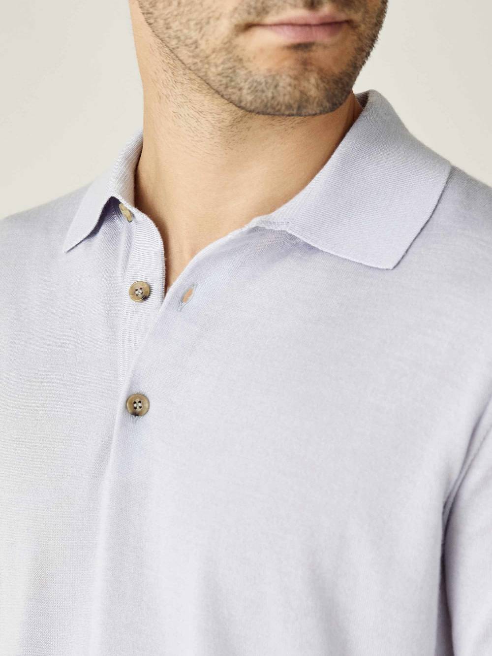 Luca Faloni Knitted PoloSeta-Cashmere Offerta per la Festa della Mamma